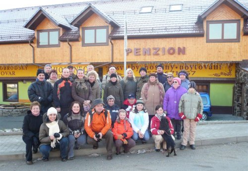 Silvestrovská vycházka do Hradčovic - 31.12.2008